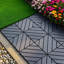 Carreaux de terrasse en plastique emboîtables-111809203
