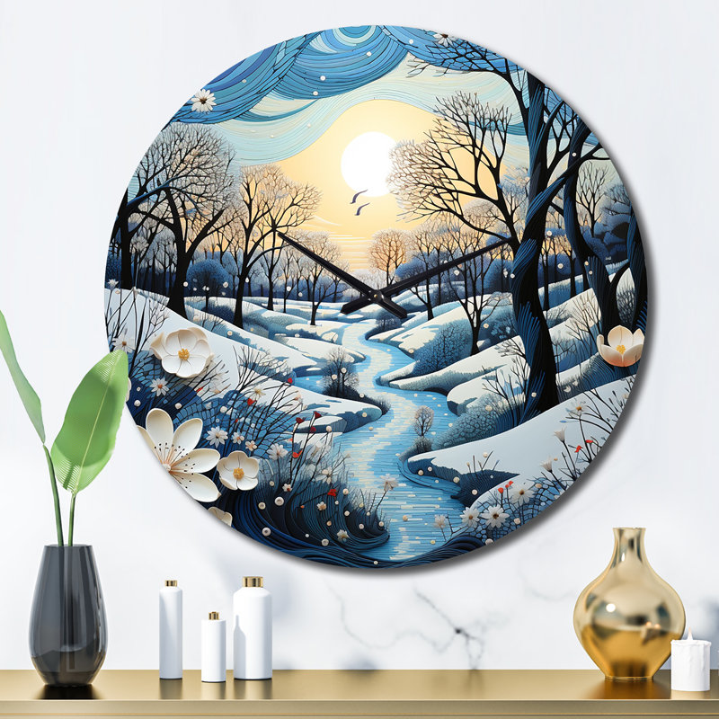 Horloge murale Shelford, Grand
