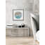Circle Beach - Single Picture Frame Print-346314207