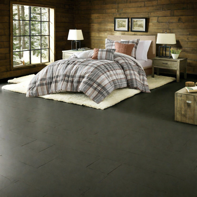 Ensembles de literie en tissu écossais de qualité supérieure, polyester confortable, style classique