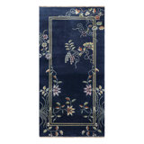 One-of-a-Kind 2'x4' Hand Knotted Area Rug