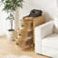 Table de chevet en bois, table de bout, table d'appoint