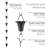 Nyliyah Aluminum Rain Chain