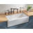 Lancaster 36" Single Bowl Farmhouse Apron Front Fireclay Kitchen Sink-728061517