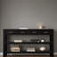 Console en bois massif 63 "-987073820