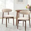 Chaise d'appoint rembourrée en bois massif Vannie-95237292-95237294-95178665