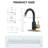 Single Handle Stainless Steel Bar Kitchen Faucet With Swivel Spout And Deckplate-105268414