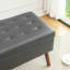 Banc de rangement avec banc de rangement pour la chambre à coucher Banc de bout de lit Banc de pied de lit-57574809