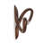 Vertigo Solid Wood Wall Mounted Coat Rack
