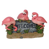 Flamingo Welcome Statue