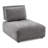 Aukeem 37'' Wide Extendable Armless Chair-877825154