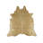 Algot Handmade Cowhide White/Gold Area Rug