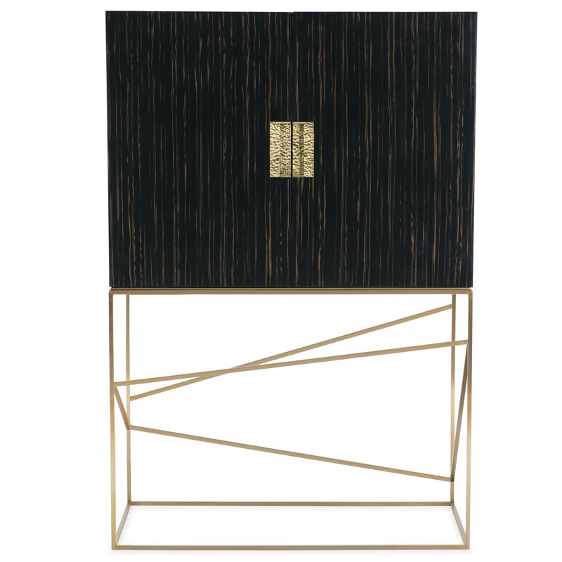 Modern Edge Bar Cabinet