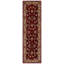 Tapis oriental rouge / ivoire en laine touffeté et fabriqué à la main Cranmore-19260403