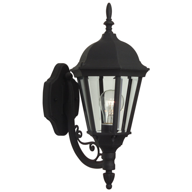 Straight Glass Wall Light