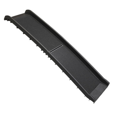 Échelle d'escalade pliable portative noire pour animaux de compagnie adaptée aux camions de véhicules tout-terrain