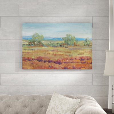 «Red Clay II», peinture sur toile