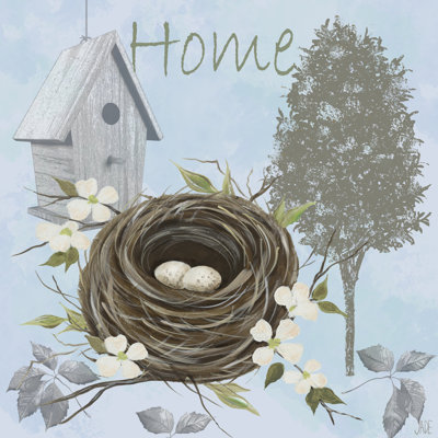 Nesting Collection II by Jade Reynolds - Wrapped Canvas Print