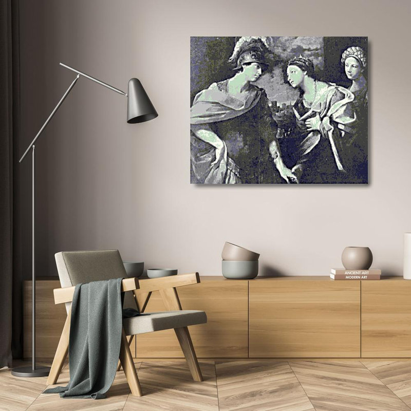 Dido and Aeneas, 20" H x 24" W