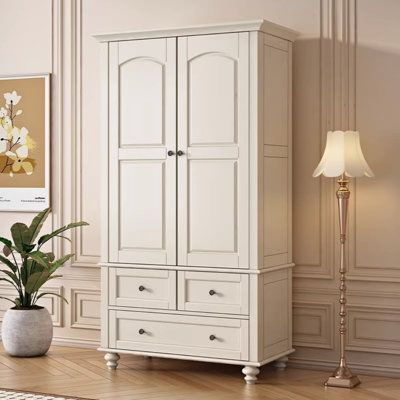 simple White Classic Wardrobe