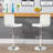 Ashanni Swivel Upholstered Adjustable Height Counter Stool-506546910