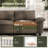 158" Modular Sectional Sofa, Oversized U Shaped Couches With Ottomans, 6-seater Deep Seat Sofa With Throw Pillow-244252935