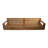 Pacific Teak Outdoor Sofa with Sunbrella Cushions-2134043690