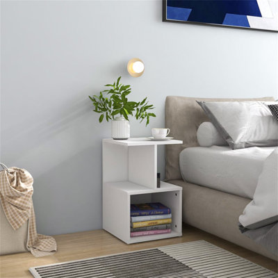 Karely 35cm W Manufactured Wood Bedside Table