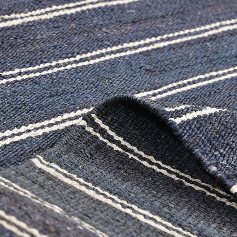 Lilly Striped Area Rug, Runner 2'6" x 8'
