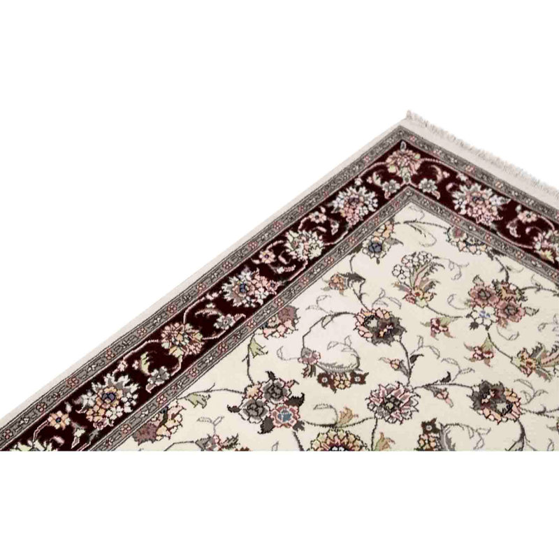 Tapis rectangulaire noué à la main