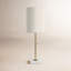 Lampe de table blanche 23 po Reed-34464673