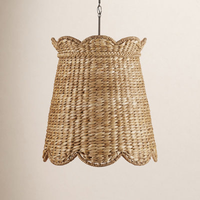 Single Light Wood Dimmable Pendant