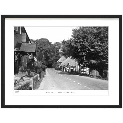 Wherwell, The Village C1955 by Francis Frith - Single Picture Frame Print