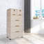 Armoire de rangement en plastique 6 tiroirs Julane-190532354