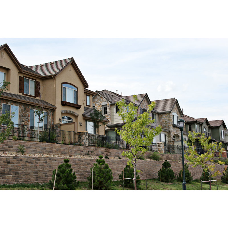 Colourado Homes by SoleilC - Wrapped Canvas Print, 30cm H x 46cm W