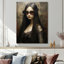 «Cool Mona Lisa Fashionista», art mural mode femme