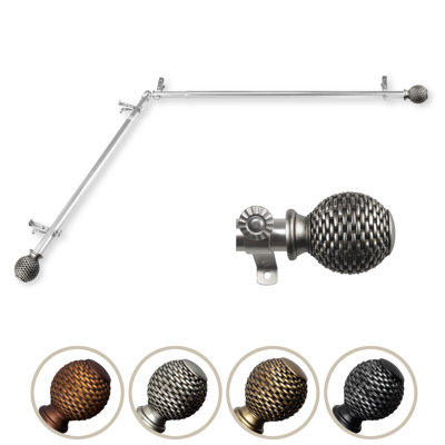 Adjustable Single Curtain Rod