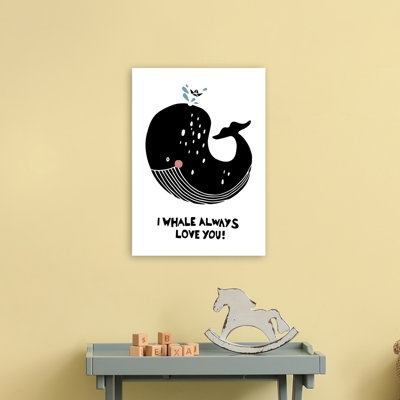 Whale by Miniofmine - Print