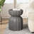Grey 13" Cement 2Pc Waterproof Coffee Table And Side , For Indoor Outdoor Use, Supports 265 Lbs Ideal Living Room Backyard,-2122419328