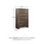 Commode 5 tiroirs Keicha
