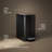 6-Liter Step Trash Can, Black Stainless-79449845