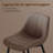 Borna 17.7''W x 15.7''D Mid-Century Faux Leather Bar Stools/ Counter Stools with Steel Frame & Footrest-526089321-526139419