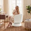 Fauteuil d'appoint de salon pivotant de 29 po de largeur