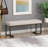 Upholstered Button Tufted Bench-1663068160