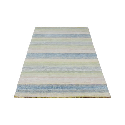 Tapis intérieur / extérieur rectangulaire en laine 10 pi x 14 pi 