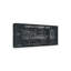 «Train Blueprint III Black» par Wild Apple Portfolio - impression sur toile tendue-209097744