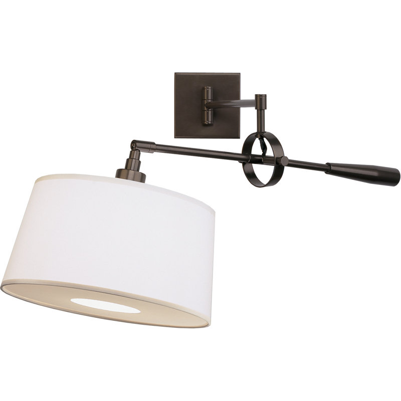 Real Simple 1 - Light Swing Arm, Dark Bronze Powder Coat