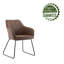 46.99cm H Tufted Upholstered Armchair in Brown-1815822658