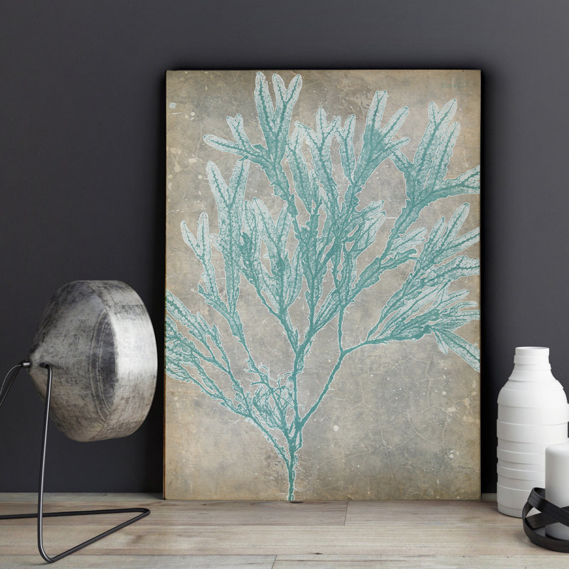 " Spa Seaweed I ", 24" H x 32" W x 1.5" D
