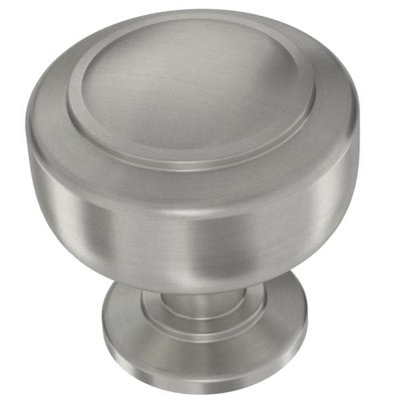 (5 Pack) 1-3/16 inch Floating Knob Satin Nickel